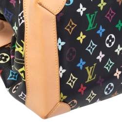 مملوكة مسبقًا Louis Vuitton Black Multicolore Monogram Canvas Ursula Bag