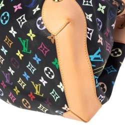 مملوكة مسبقًا Louis Vuitton Black Multicolore Monogram Canvas Ursula Bag