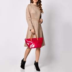 Pre Owned حقيبة لوي فيتون فيرنيه بيليفو مونوغرامي روز بوب PM