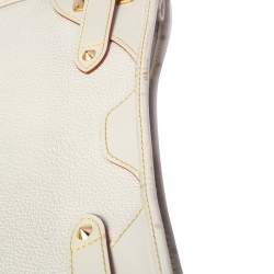 مملوكة مسبقًا Louis Vuitton Cream Suhali Leather Le Majestueux Bag