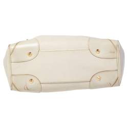 مملوكة مسبقًا Louis Vuitton Cream Suhali Leather Le Majestueux Bag