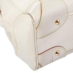 مملوكة مسبقًا Louis Vuitton Cream Suhali Leather Le Majestueux Bag