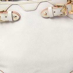مملوكة مسبقًا Louis Vuitton Cream Suhali Leather Le Majestueux Bag