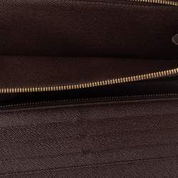 Pre Owned Louis Vuitton Damier Ebene Canvas Insolite Wallet