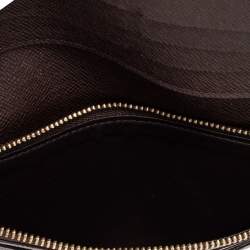 Pre Owned Louis Vuitton Damier Ebene Canvas Insolite Wallet