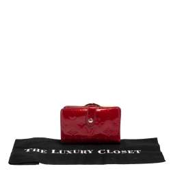 مملوكة مسبقًا محفظة لوي فيتون فرنش جلد فيرنيه مونوغرامية دامور بوم