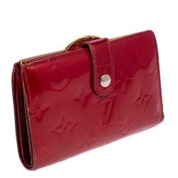 مملوكة مسبقًا محفظة لوي فيتون فرنش جلد فيرنيه مونوغرامية دامور بوم