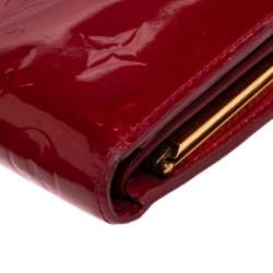 مملوكة مسبقًا محفظة لوي فيتون فرنش جلد فيرنيه مونوغرامية دامور بوم