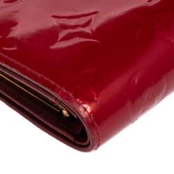 مملوكة مسبقًا محفظة لوي فيتون فرنش جلد فيرنيه مونوغرامية دامور بوم