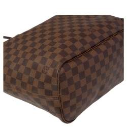 Louis Vuitton Damier Ebene Canvas Neverfull MM Bag