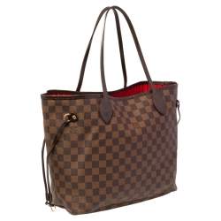 Louis Vuitton Damier Ebene Canvas Neverfull MM Bag