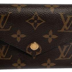 Pre Owned Louis Vuitton Monogram Canvas Victorine Wallet 
