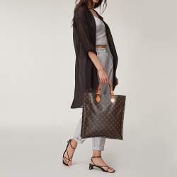 Pre Owned حقيبة لوي فيتون ساك بلات كانفاس مونوغرامي 