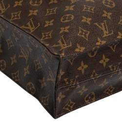 Pre Owned حقيبة لوي فيتون ساك بلات كانفاس مونوغرامي 