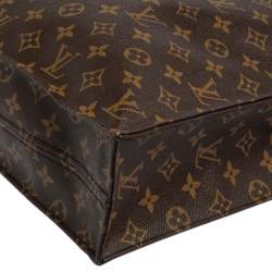 Pre Owned حقيبة لوي فيتون ساك بلات كانفاس مونوغرامي 