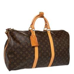 Pre Owned حقيبة لوي فيتون كيبال باندوليير كانفاس مونوغرامي 50