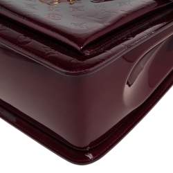 Pre Owned حقيبة لوي فيتون رومان فيرنيه مونوغرامي فوفيست أحمر