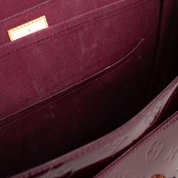 Pre Owned حقيبة لوي فيتون رومان فيرنيه مونوغرامي فوفيست أحمر