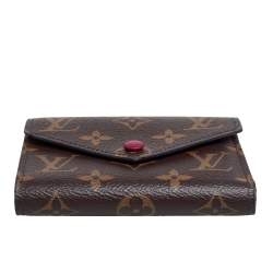 Pre Owned Louis Vuitton Monogram Canvas Victorine Wallet 