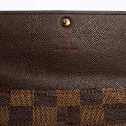 Pre Owned محفظة لوي فيتون سارة كانفاس دامييه أيبين  