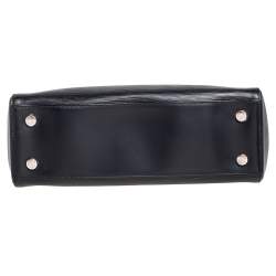 Pre Owned حقيبة لوي فيتون بريه جلد إيبي سوداء MM 