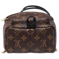 Pre Owned Louis Vuitton Monogram Canvas Mini Palm Springs Backpack