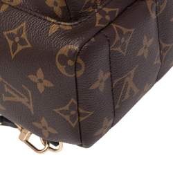 Pre Owned Louis Vuitton Monogram Canvas Mini Palm Springs Backpack