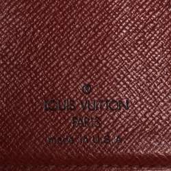 Pre Owned Louis Vuitton Monogram Canvas Port Feuille Vienoise French Purse Wallet