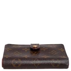 Pre Owned Louis Vuitton Monogram Canvas Port Feuille Vienoise French Purse Wallet