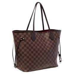 مملوكة مسبقًا حقيبة لوي فيتون نيفرفول كانفاس دامييه إيبين MM