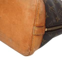 Pre Owned حقيبة لوي فيتون ألما كانفاس مونوغرامي PM