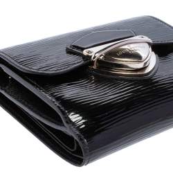 Louis Vuitton Black Electric Epi Leather Joey Wallet