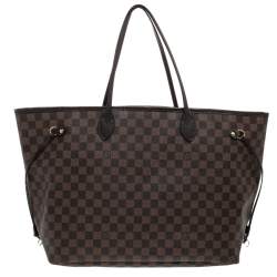 Louis Vuitton Damier Ebene Canvas Neverfull GM Bag