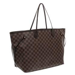 Louis Vuitton Damier Ebene Canvas Neverfull GM Bag