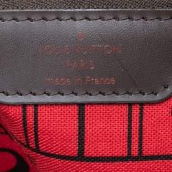 Louis Vuitton Damier Ebene Canvas Neverfull GM Bag