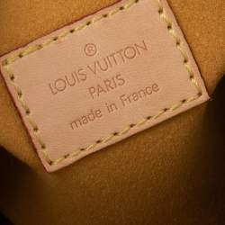 Pre Owned حقيبة لوي فيتون نويه سبيدي دينم أزرق مونوغرامي