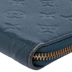 مملوكة مسبقًا Louis Vuitton Orage Monogram Empreinte Leather Secret Long Wallet 