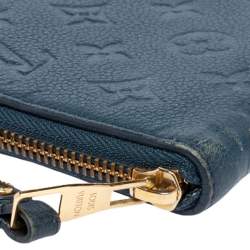 مملوكة مسبقًا Louis Vuitton Orage Monogram Empreinte Leather Secret Long Wallet 