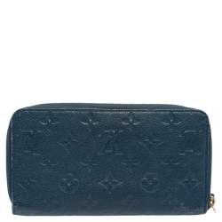 مملوكة مسبقًا Louis Vuitton Orage Monogram Empreinte Leather Secret Long Wallet 