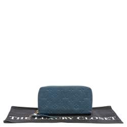 مملوكة مسبقًا Louis Vuitton Orage Monogram Empreinte Leather Secret Long Wallet 