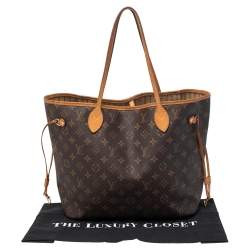 Louis Vuitton Monogram Canvas Neverfull MM Bag