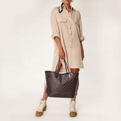 Pre Owned Louis Vuitton Damier Ebene Canvas Neverfull MM Bag