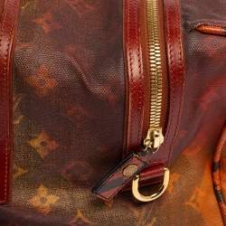 مملوكة مسبقًا حقيبة لوي فيتون ريتشارد برينس مانكريزي جوكس  كانفاس مونوغرامي وحواف كارونغ إصدار محدود