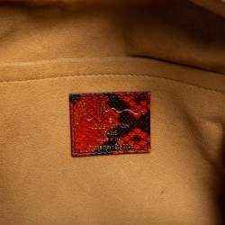 مملوكة مسبقًا حقيبة لوي فيتون ريتشارد برينس مانكريزي جوكس  كانفاس مونوغرامي وحواف كارونغ إصدار محدود