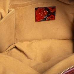 مملوكة مسبقًا حقيبة لوي فيتون ريتشارد برينس مانكريزي جوكس  كانفاس مونوغرامي وحواف كارونغ إصدار محدود