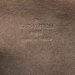 Pre Owned Louis Vuitton Black Multicolore Monogram Canvas Pochette Accessories