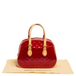 Pre Owned Louis Vuitton Pomme D’amour Vernis Summit Drive Bag