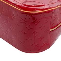 Pre Owned Louis Vuitton Pomme D’amour Vernis Summit Drive Bag