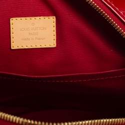 Pre Owned Louis Vuitton Pomme D’amour Vernis Summit Drive Bag