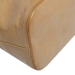 Louis Vuitton Lime Monogram Vernis Houston Bag